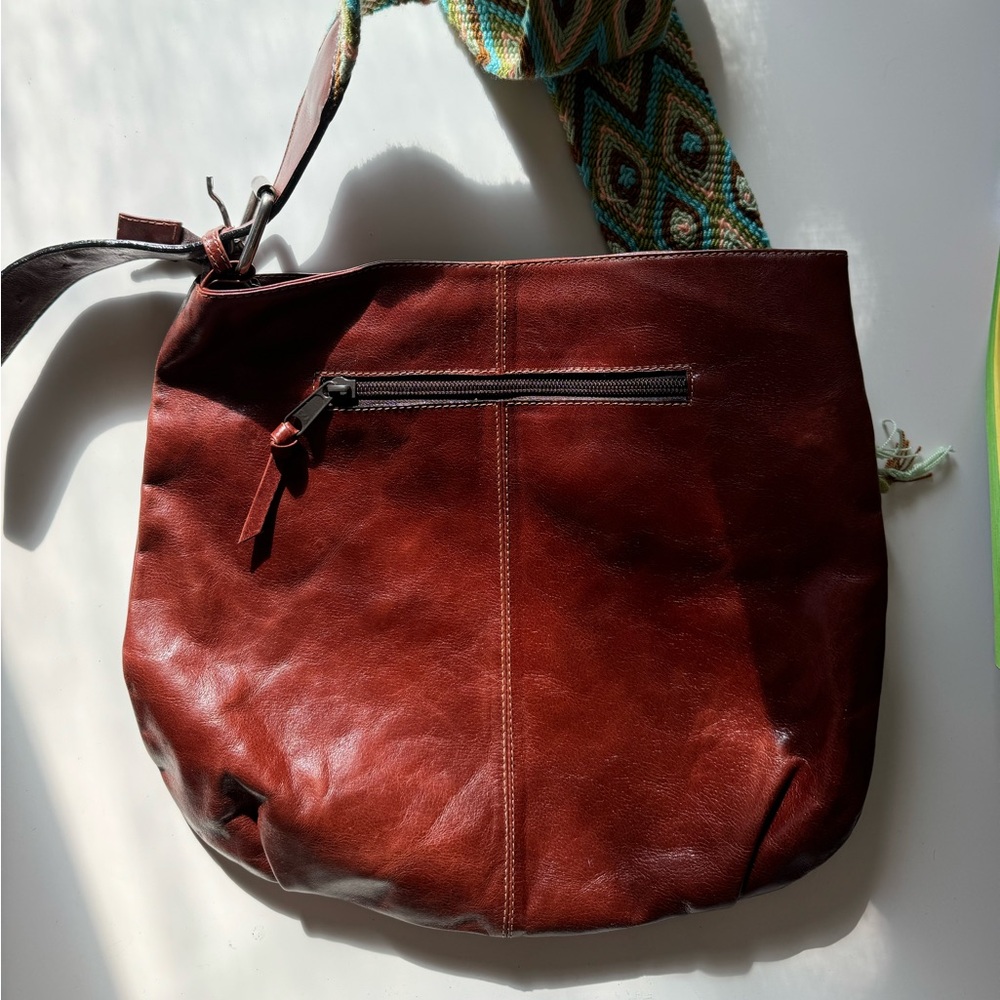 Leather medium bag